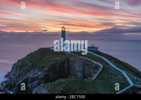 South Stack Leuchtturm Stockfoto