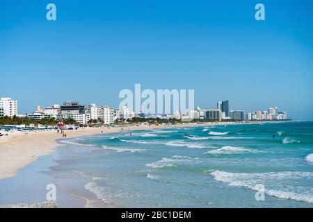 Miami Beach, Florida, Vereinigte Staaten Stockfoto