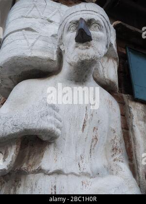 Il Sior Rioba, Mr. Rioba, Campo dei Mori Platz, Cannareggio, Venedig, Venetien, Italien, Europa Stockfoto