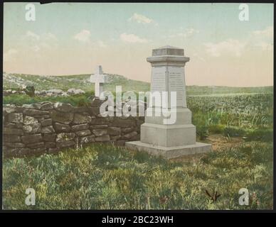 Graves of British Soliders, Battlefield of Majura Hill, Südafrika Stockfoto
