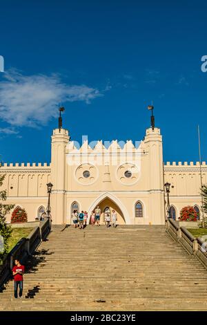Lublin Castle, im historischen Zentrum von Lublin, Polen. Juni 2017. Stockfoto