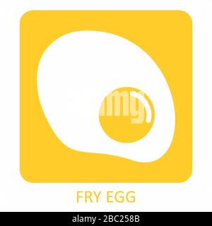 Symbol "Ei braten" Stock Vektor