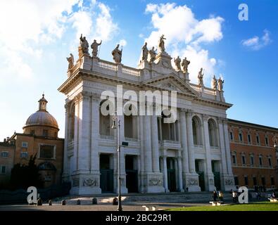 Rom Italien Basilika Di San Giovanni In Laterno (Kirche Des Heiligen Johannes Lateran) Stockfoto