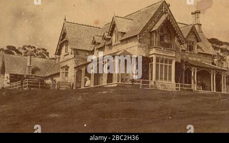 Graycliffe um 1875. Stockfoto