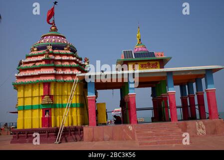 Kalijai Tempel, Chilika See, Odisha, Indien Stockfoto