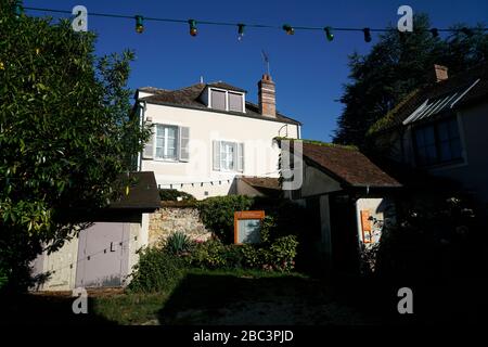 Ehemaliger französischer Landschaftsmaler und Gründer der Barbizon-Schule Theodore Rousseau.Barbizon.seine-et-Marne.France Stockfoto