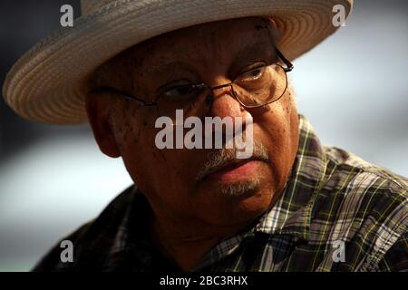 Ellis Marsalis, legendäre und Bebop- und Jazzpianistin. Mit Sohn Delfeayo. Stockfoto