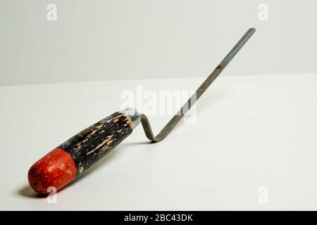 Mason Joint Trowel mit Holzgriff Bayern Deutschland Stockfoto