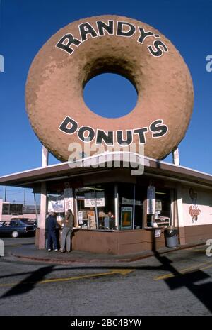 Randys Donuts in Inglewood, CA., USA Stockfoto