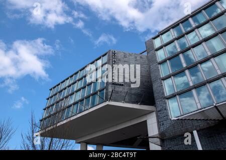 Double Tree Hilton Hotel In Amsterdam, Niederlande 2020 Stockfoto