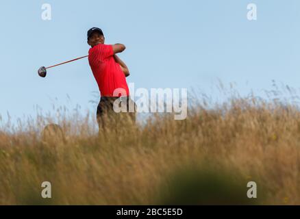 US-Tiger Woods tritt ab dem 11 Stockfoto