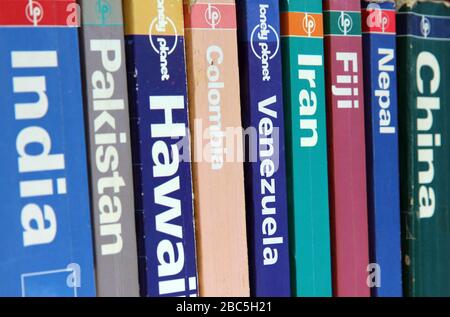 Reiseführer Stockfoto