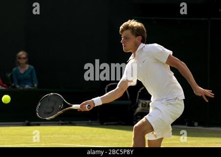 David Goffin, Belgien Stockfoto