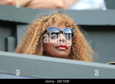 Oracle Price, Mutter von Serena Williams aus den USA Stockfoto