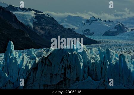 Perito Moreno Glacier Argentina Blue Ice Age Stockfoto