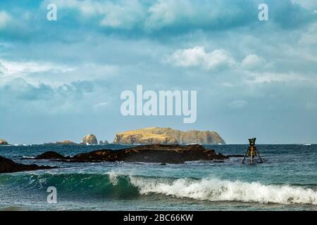 Time and Tide Bell - Bosta - Insel Lewis Stockfoto