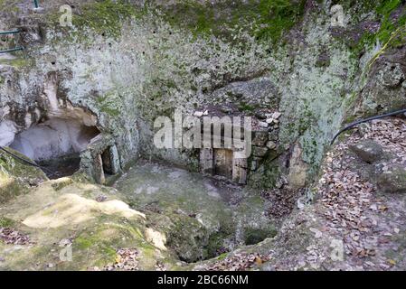 Bet She'arim Nationalpark in Galiläa, Israel Stockfoto