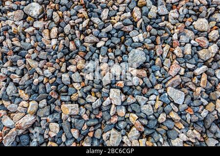 Granit Kies Textur Stockfoto