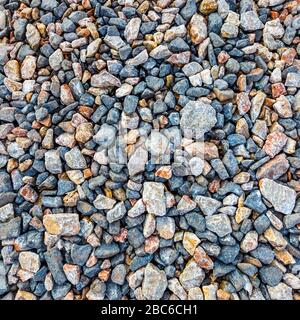 Granit Kies Textur Stockfoto