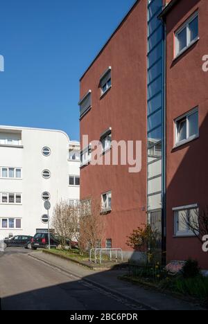 Frankfurt am Main, Siedlung Römerstadt, Gesamtplanung 197-1929 von Ernst May Stockfoto