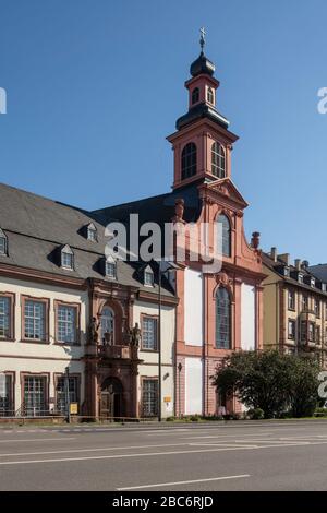 Frankfurt am Main, Deutschordenskirche, jetzt Ikonen-Museum Stockfoto