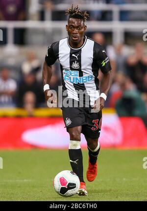 Christian ATSU von Newcastle United - Newcastle United gegen Brighton & Hove Albion, Premier League, St James' Park, Newcastle upon Tyne, Großbritannien - 21. September 2019 nur redaktionelle Verwendung - es gelten Einschränkungen für DataCo Stockfoto