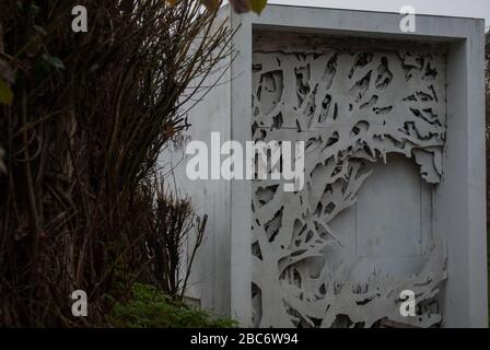 Berkeley bat House IJP Architects Wetland Centre, Queen Elizabeth's Walk, Barnes, Richmond, London, SW13 9WT Stockfoto