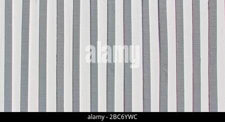 Holzstruktur Hintergrund gestreiften grauen und weißen Holz Wandstruktur mit natürlichen Mustern Stockfoto