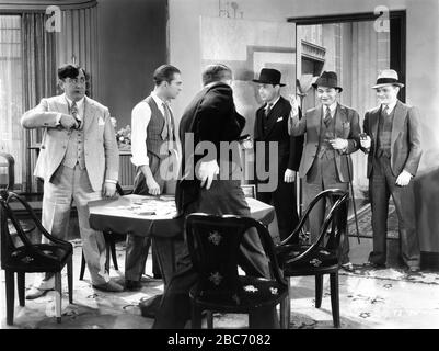 EDWARD G. ROBINSON und JAMES CAGNEY in SMART MONEY 1931 Regisseur ALFRED E. GREEN Screen Story and Dialogue Kubec Glasmon und John Bright Warner Bros Stockfoto