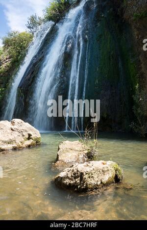 Ayun River Nature Reserve im Norden Israels Stockfoto