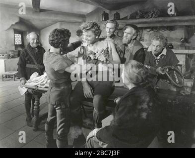 Der amerikanische Schauspieler Burt Lancaster im Film The Flame and the Arrow, USA 1950 Stockfoto