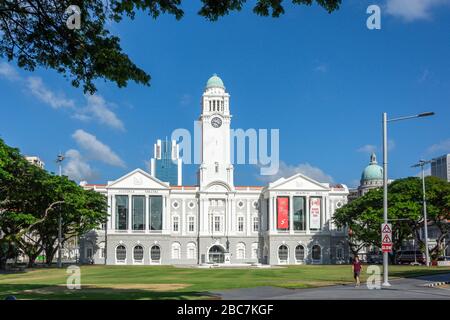 Victoria Theatre and Concert Hall, Empress Place, Civic District, Central Area, Singapur Stockfoto