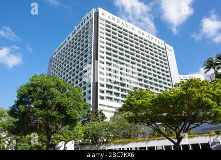 Mandarin Oriental Singapur Hotel, Marina Square, Raffles Avenue, Civic District, Central Area, Singapur Stockfoto