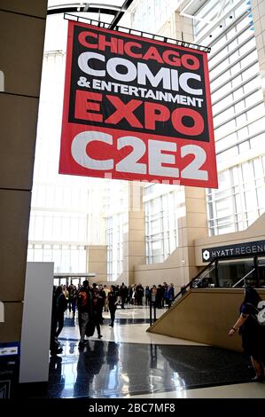 Chicago Comic & Entertainment Expo (C2E2) 2020 im McCormick Place Convention Center in Chicago, IL, USA am 28. Februar 2020 mit: Atmosphere Where: Chicago, Illinois, Vereinigte Staaten When: 29. Februar 2020 Credit: Adam Bielawski/WENN.com Stockfoto