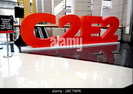 Chicago Comic & Entertainment Expo (C2E2) 2020 im McCormick Place Convention Center in Chicago, IL, USA am 28. Februar 2020 mit: Atmosphere Where: Chicago, Illinois, Vereinigte Staaten When: 29. Februar 2020 Credit: Adam Bielawski/WENN.com Stockfoto