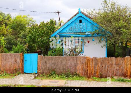 Mila 23 Dorf im Donaudelta, Rumänien Stockfoto