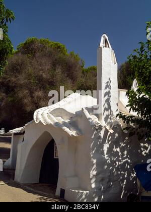 Ferienhaus in Binibeca Vell Feriendorf,Menorca,Balearen,Spanien,Europa Stockfoto