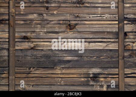 Die alte braune Holz Textur. Alten grunge dunkel strukturierten Holz- Hintergrund. Stockfoto