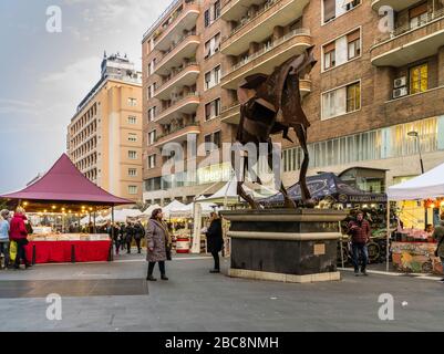 Markt in Neapel Stockfoto