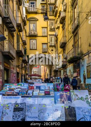 Altstadt von Neapel Stockfoto