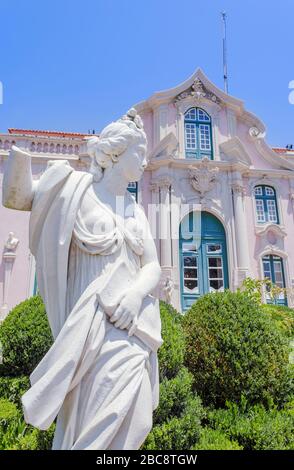 Nationalpalast von Queluz, Queluz, Lissabon, Portugal, Europa Stockfoto