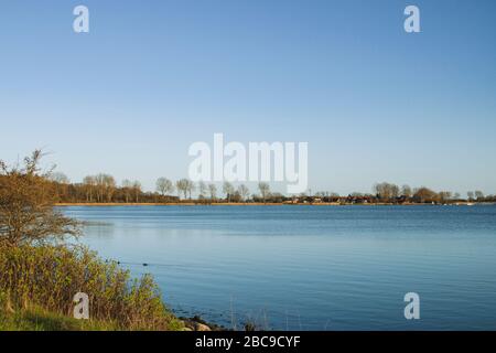 Sappiergang in Maasholm an der Schleife. Stockfoto