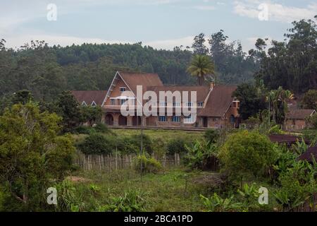 Afrika, Madagaskar, Andasibe. Vakona Forest Lodge. Stockfoto