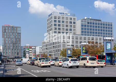 Intercity-Hotel am Willy-Brandt-Platz, Mannheim, Baden-Württemberg, Deutschland Stockfoto