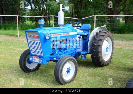 Vintage Ford 3000 Traktor. Stockfoto