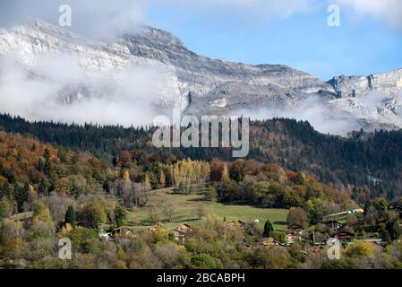 Frankreich, Haute-Savoie (74), Alpen, Passy, Joulx Stockfoto