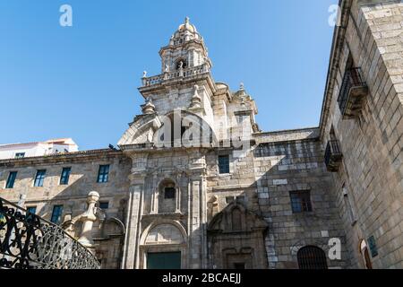 Spanien, Nordküste, Galicien, A Coruña, La Coruña, Iglesia de Santo Domingo, Klosterkirche Stockfoto