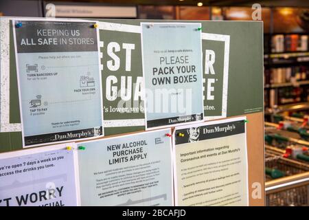 Sydney, Australien. Samstag, 4. April 2020. Wir Danken Martin Berry/Alamy Live News Stockfoto