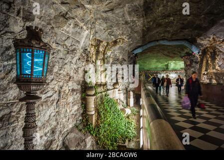 Schweden, Stockholm, U-Bahn Stockhom, Bahnhof Kungstradgarden Stockfoto