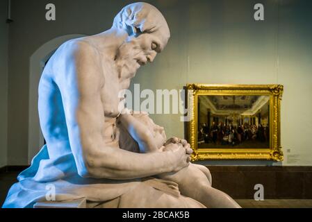 Schweden, Vastragotland und Bohuslan, Gothenburg, Konstmuseum, Kunstmuseum, klassische Skulptur Stockfoto